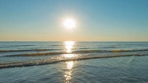 sun sea line of light sun sea line of light
