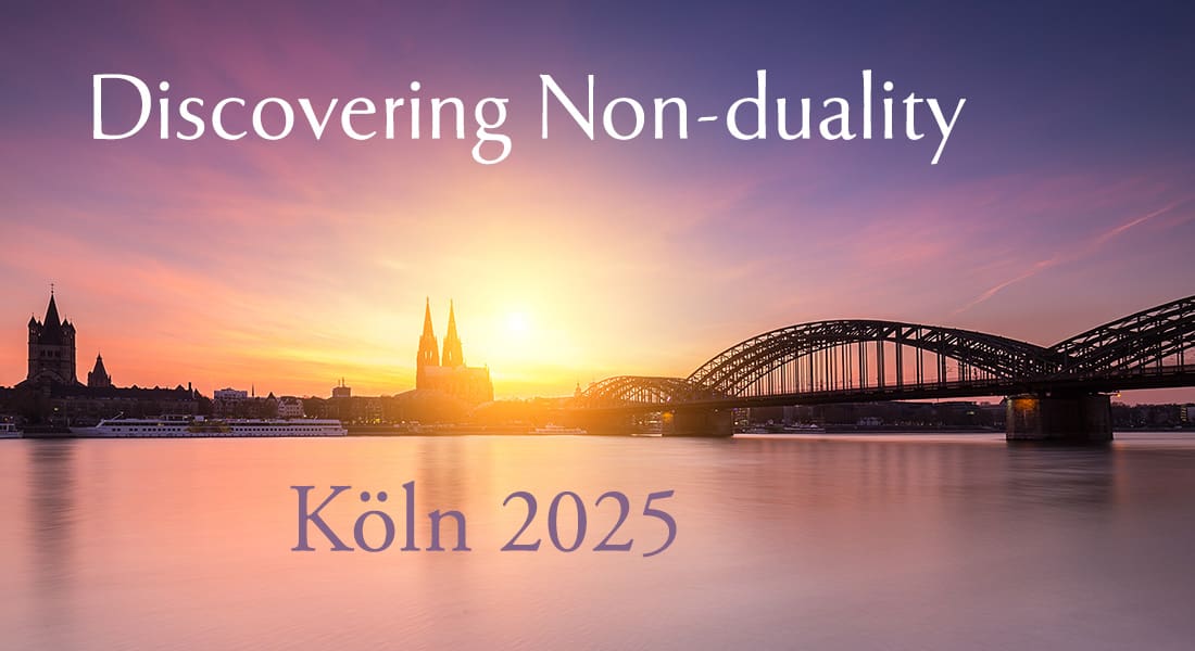 Cologne and non-duality meeting 2025